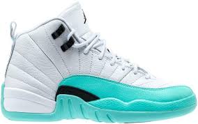 Jordan 12 Retro Light Aqua Gs Jordan Shoes Girls Shoes Sneakers Jordans Air Jordans Retro