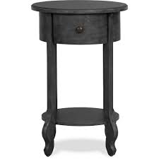 White one round side table bedroom night stands nightstand. James Round Side Table Dark Gray Finch Target