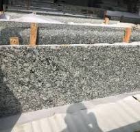 Natural Stone Spray White Granite Sea Wave Granite Tile and ...