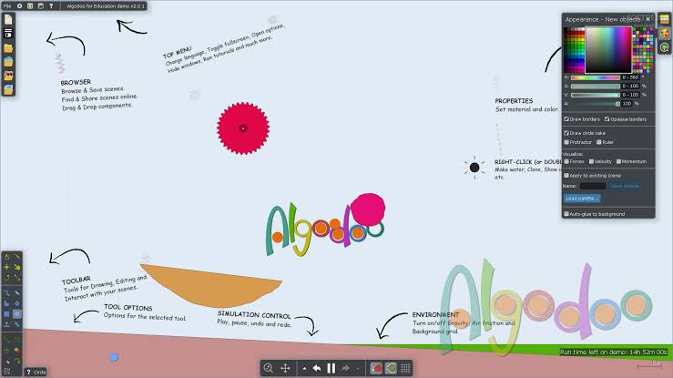 Algodoo: Simulación Interactiva de Experimentos de Física