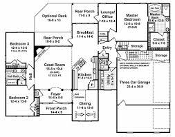 Traditional Style House Plan 3 Beds 2 5 Baths 2251 Sq Ft Plan 21 173 Floor Plans House Floor Plans How To Plan