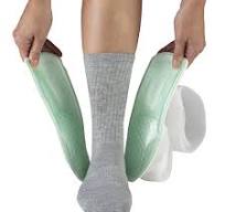 OTC Ankle Stirrup Brace with Airform Pads, Right Leg, White, Youth