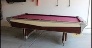 Vintage 1950 1960s Fischer Pool Table Mid Century Modern Pool Table Mid Century