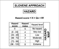 A low hazard level means that a certain individual would have a much lesser chance of withstanding the. Hazard Level Assessment Download Scientific Diagram