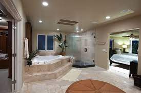 10 Latest Master Bedroom Bathroom Designs For Your Home Master Bedroom Bathroom Master Suite Bathroom Open Bathroom