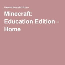 Education edition and made them available to minecraft players, for free, until the end of june. Minecraft Education Edition Home Education Lesson Minecraft