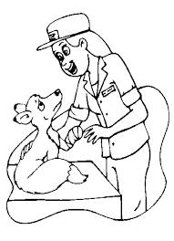 Enjoy these free coloring pages to color and paint for kids of all ages: Veterinarian Coloring Pages Coloring Home