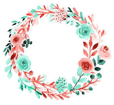 Floral Clipart Spring Clipart Floral Wreath Wedding Etsy Spring Clipart Clip Art Floral Wreath Wedding