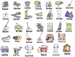 kids chore chart clip art chore chart kids chore chart