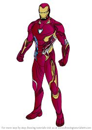 How to draw iron spider | spiderman far from home. Learn How To Draw Iron Man From Avengers Endgame Avengers Endgame Step By Step Drawing Tutorials