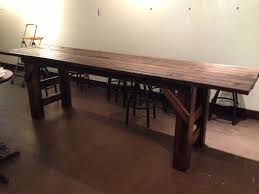 Another Shot Of The 3 X12 Custom Reclaimed Wood Table 42 Bar Height As Well Reclaimed Wood Table Wood Table Table