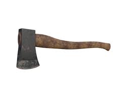 These type of axes are perfect for chopping and felling. P3d In Worn Axe