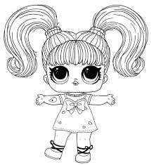 Pages diva coloring lol doll surprise. Lol Surprise Dolls Coloring Pages Print In A4 Format