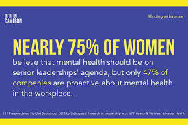 Three In Four Women Say Leaders Should Focus On Mental Health Campaign Us