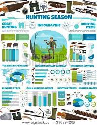 Hunting Infographic Vector Photo Free Trial Bigstock