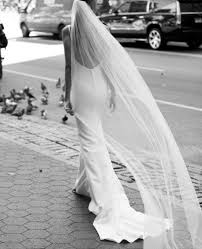 Bride With Long Veil Flowing In The Breeze Bridalveil Wedding Dress With Veil Wedding Dresses Wedding Dresses Simple