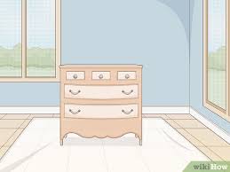 You don't need to clean the furniture or sand it; 3 Ways To Paint Furniture Without Sanding Wikihow