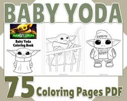 The launch of disney+ created a ton of buzz, from the technical difficulties that plagued its launch to th. Yoda Coloring Pages Etsy