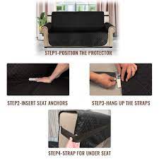 Vailge Oversize Reversible Sofa Cover Extra Large Sofa Slipcover With 2 Strap Pocket Extra Width Up To 78 Fur Waterproof Quilt Slip Covers Couch Recliner Cover