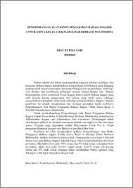 Sistem informasi manajemen adalah seperangkat prosedur gabungan yang. Abstrak Skripsi Bahasa Inggris Pdf Contoh Surat