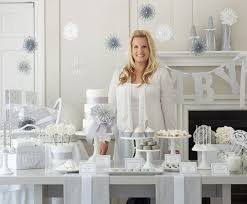 Soft Winter Baby Shower Idea Baby Shower Winter White Baby Showers Grey Baby Shower