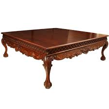 The mahogany coffee table available on the site. Square Chippendale Carved Coffee Table Mahogany Akd Furniture
