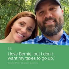 I love Bernie, but I don't want my taxes to go up'
