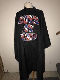 Barber Cape Personalized Barber Haircutting Cape Custom Etsy Stylist Cape Stylists Aprons Hairstylist Apron