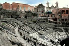 / signs& symbol of the contemporary. Volotea Catania L Anfiteatro Romano