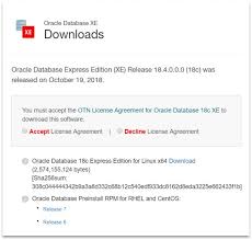 It's easier to install than the full 11g or 12c version, and allows you to perform and practice your sql queries. Oracle 18 Xe First Impressions Carajandb