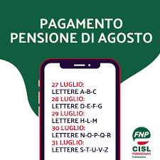 Anticipate anche questa volta le date utili al ritiro presso gli uffici postali. Ujs1lpenripftm