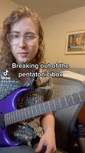 Breaking out of the pentatonic box part 7!!! #guitar #guitarsolo  #guitarlesson #guitarist #guitarra
