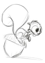 Ahmet Tabak Sincap00003 Jpg 1752 2480 Art Drawings Sketches Simple Animal Drawings Animated Drawings