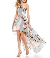 Xtraordinary Yneck Floral Long Highlow Dress Dillards Floral High Low Dress Kids Formal Dresses Girls Dresses Online