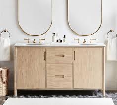 Free standing black marble pedestal sink bathroom 90 cm x 40 cm ( cono model ) £329.99. Manzanita 60 Double Sink Vanity Pottery Barn