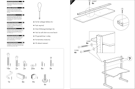 Ikea does not have them, anyone who tells you otherwise is lying or mistaken. Jerker Desk Instructions