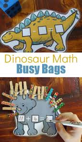 A Free Dinosaur Math Printable Busy Bag Math Printables Dinosaur Activities Preschool Math Games