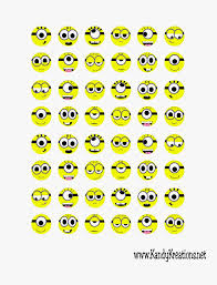 Despicable Me Minion Kiss Sticker Printable Minion Stickers Minion Kiss Printable Stickers