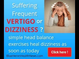 Naturally Benign Positional Vertigo Exercises Bppv Heal Vertigo Fa Dizziness Vertigo Health