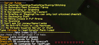 Oct 02, 2021 · treat others with respect. Mineraze Rules Plugin Spigotmc High Performance Minecraft