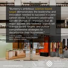 Burberry Is One Of The 12 Latest Major Apparel And Footwear Companies To Announce That Their Greenhouse Gas Reduction Target Climates Greenhouse Gases Burberry