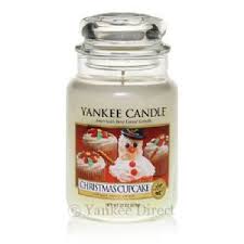 Yankee Candle Christmas Cupcake Large Jar Yankee Candle Christmas Yankee Candle Yankee Candle Company