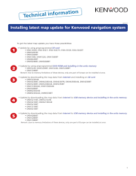 Get all of hollywood.com's best movies lists, news, and more. Installing Latest Map Update For Kenwood Navigation Manualzz