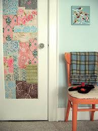 20 shabby chic decorating ideas on a budget. Door Patchwork