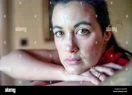 Author Polly Samson at home in Sussex Stock Photo