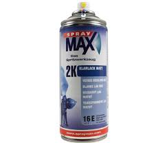 Spraymax 2k Clear Coat Spray Matt