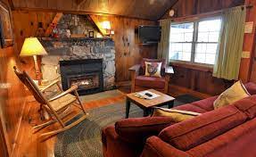 Bc log cabin with private beach, river, fire pit, ac, wifi, onsite trails, ski slope views! Vacation Cabin Rentals At Tall Timber Pittsburg Nh