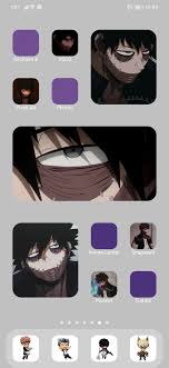 We hope you enjoy our growing collection of hd images to use as a background or home screen for your smartphone or please contact us if you want to publish an anime iphone wallpaper on our site. Dabi Ios14 Ideas In 2021 Iphone Home Screen Layout Iphone Wallpaper App Iphone Design