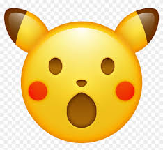 Trinket Geek Here S A High Res Surprised Pikachu Emoji Pikachu Surprised Meme Emoji Clipart 531797 Pikpng