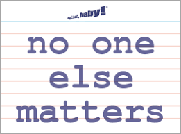 Nothing else matters est l'une des chansons les plus connues du groupe de thrash/heavy metal metallica. What Does No One Else Matters Mean Learn English At English Baby